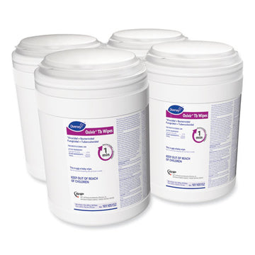 Diversey™ Oxivir Tb Disinfectant Wipes, 6 X 6.9, White, 160-canister, 4 Canisters-carton freeshipping - TVN Wholesale